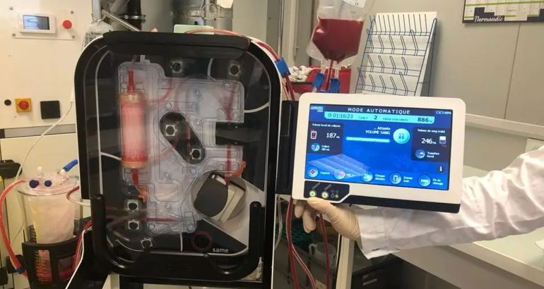 Une machine innovante pour transfuser un patient avec son propre sang arrive dans les hôpitaux