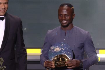 Ballon d’Or: le Sénégalais Sadio Mané sur la deuxième marche du podium [Video]