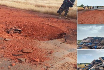 Mali : explosion d’un bus à son passage sur une mine artisanale, faisant plusieurs morts