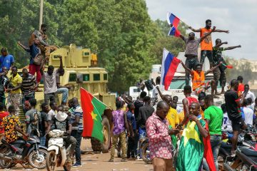 Manifestation à Ouagadougou contre la présence française