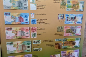 Cemac : la Beac révèle la nouvelle gamme de billets à mettre en circulation à compter du 15 décembre 2022