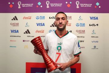 Coupe du monde 2022: Hakim Ziyech a été nommé Joueur du match après la victoire du Maroc face à la Belgique