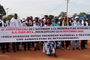 Cameroun : le RDPC, parti au pouvoir, célèbre ses 40 ans à Doumaintang, dans l’Est du pays