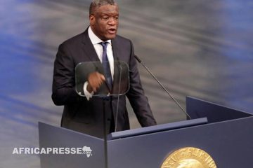 Vatican: Denis Mukwege, prix Nobel de la paix, reçu par le pape François