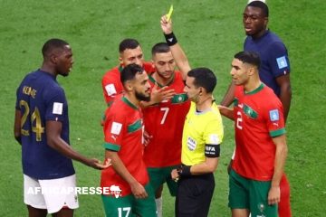 Coupe du Monde 2022: le Maroc dépose une réclamation contre l’arbitrage face à la France
