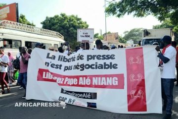 Sénégal: le journaliste Pape Alé Niang arrêté et remis en prison