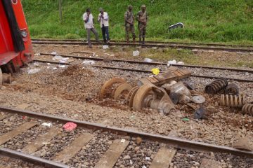Drame : Une jeune homme écrasé par un Train à Yaoundé