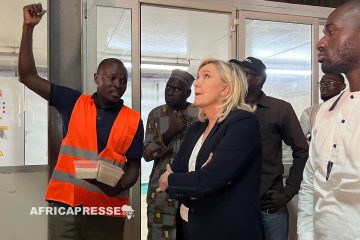 Sénégal : la visite de Marine Le Pen fait grincer des dents