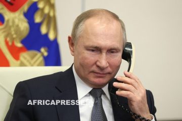 Les Président russe et algérien se sont entretenus par téléphone
