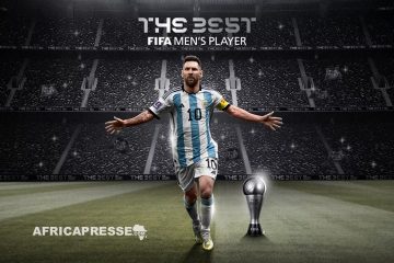 Lionel Messi remporte le trophée The Best – Joueur de la FIFA