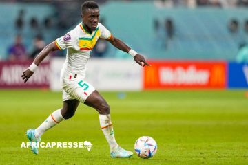 Football: le Sénégalais Idrissa Guèye, à jamais le premier Lion «centenaire»