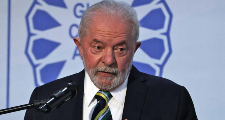 Le président brésilien Luiz Inácio Lula