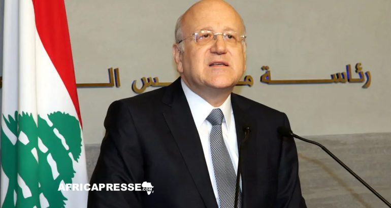 Le Premier ministre libanais Najib Mikati