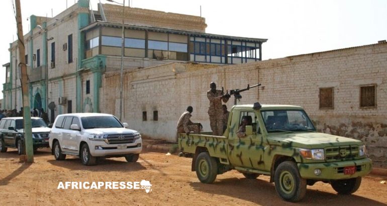 Vue de la prison de Kober, à Khartoum au Soudan