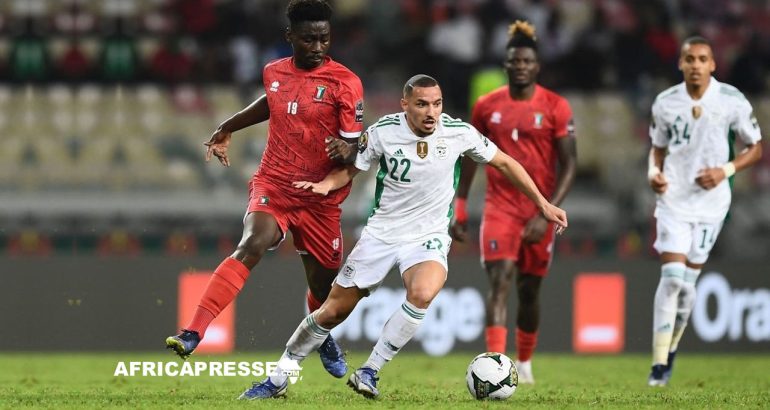 Algérie-Guinée équatoriale lors de la CAN 2022