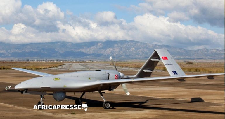 Le drone Bayraktar TB2 de fabrication turque