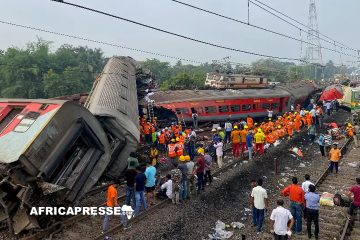 Tragédie ferroviaire en Inde : Bilan plus de 300 morts et 950 blessés