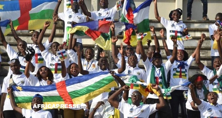 supporteurs de l'équipe nationale de football de Centrafrique