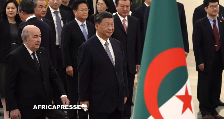 Abdelmadjid Tebboune et Xi Jinping