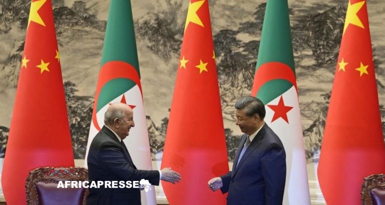 Abdelmadjid Tebboune et Xi Jinping
