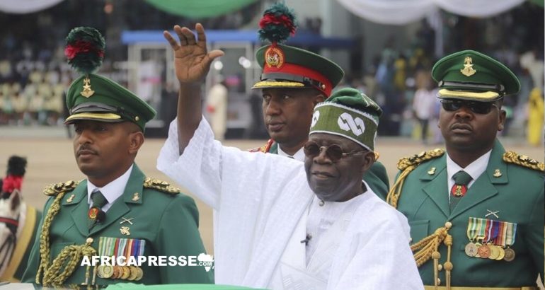 Le président nigérian Bola Tinubu