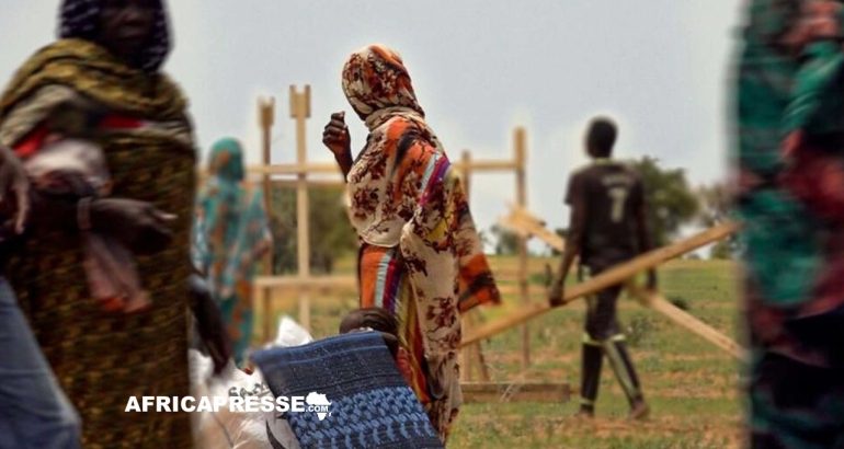 Camp des refugies tchad