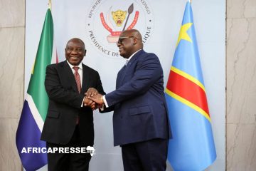 Le président sud-africain en visite en RDC : Renforcement des relations bilatérales et coopération sécuritaire