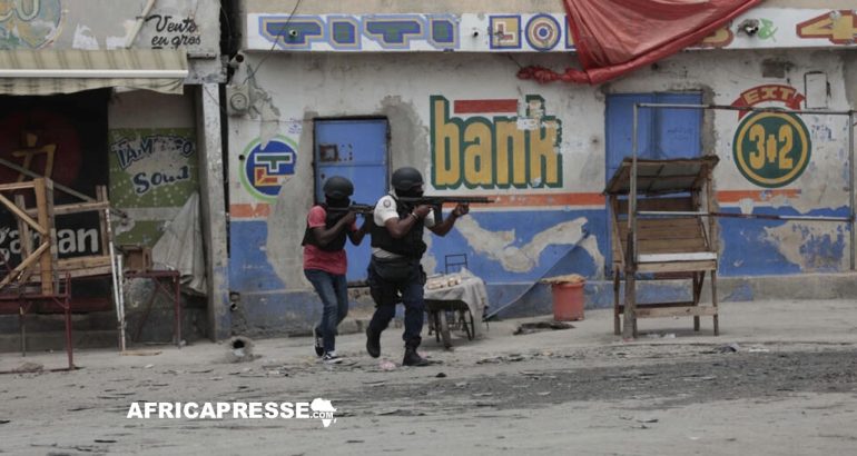 Haiti Gang de rue