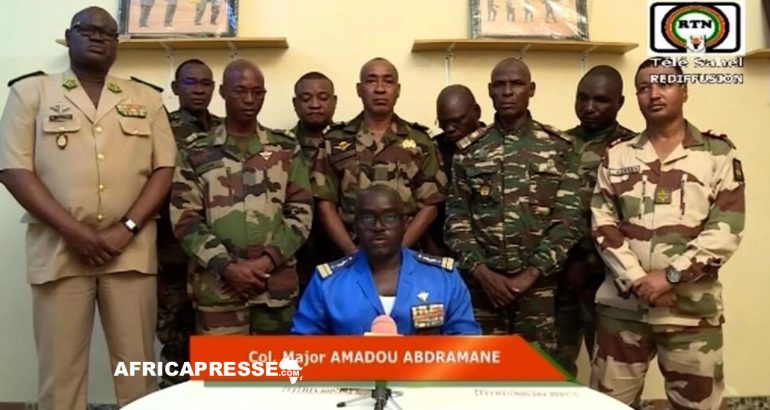 Le colonel-major Amadou Abdramane