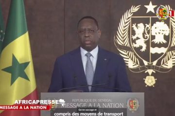 Sénégal : Message à la Nation de Macky Sall du 3 juillet 2023 [Video]
