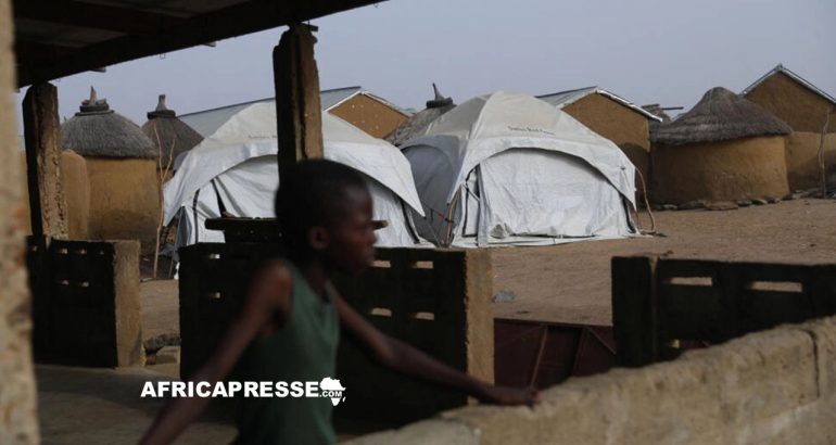 camp refugie d'Issakateng-Baoussi, dans le nord du Ghana