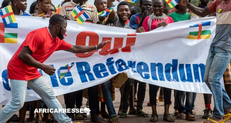 Centrafrique référendum constitutionnel