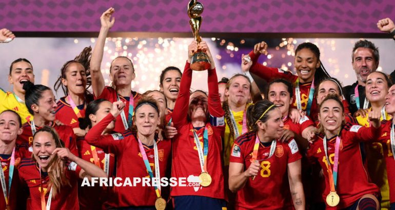 Coupe du monde feminin 2023 l'Espagne remporte sa première Coupe du monde