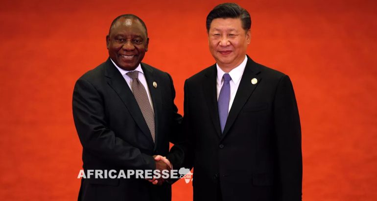 Cyril Ramaphosa et Xi Jinping