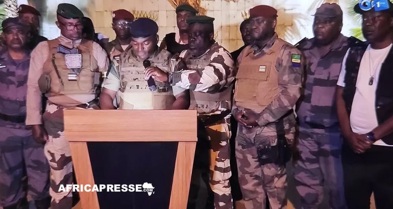 Gabon Coup d'etat Militaire
