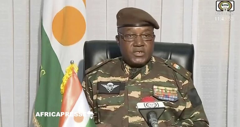 Le général Abdourahamane Tchiani