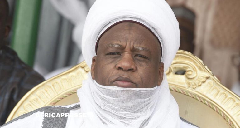 Le sultan de Sokoto, Muhammadu Sa'ad Abubakar