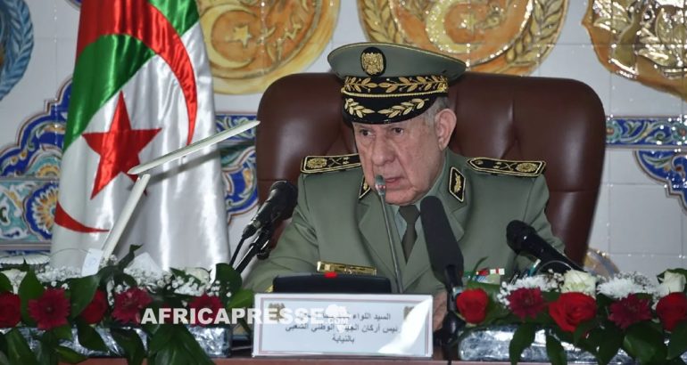 Saïd Chengriha, chef d'état-major de l'Armée algérienne