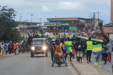 Gabon : Libreville en liesse suite au coup d’Etat militaire