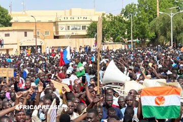 Une manifestation d’étudiants au Niger contre les sanctions “illégales” de la CEDEAO