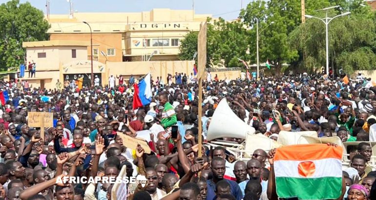 manifestation d’étudiants au Niger