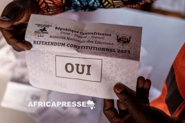 Centrafrique: la Cour constitutionnelle valide la victoire du «Oui» au référendum constitutionnel