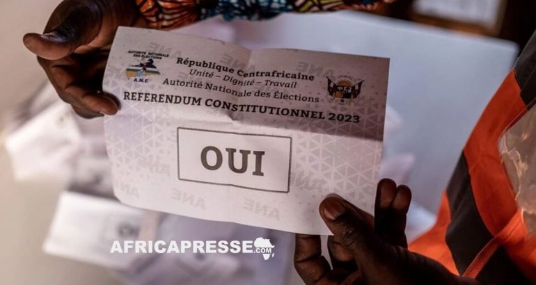 Le référendum constitutionnel du 30 juillet 2023 en Centrafrique