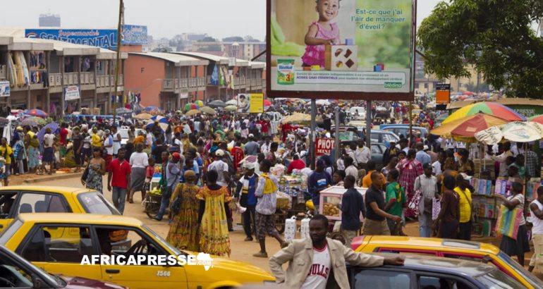 Une rue de Yaounde Yaounde
