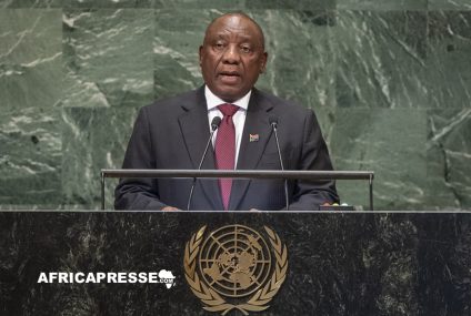 À la tribune de l’Onu, le Président sud-africain, Cyril Ramaphosa dénonce l’argent dépensé pour la guerre [Video]