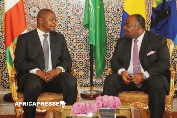 Rencontre de Faustin-Archange Touadéra avec Ali Bongo et l’opposition gabonaise
