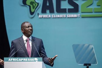 Le Président Kényan Appelle à la Croissance Verte lors du Premier Sommet Africain pour le Climat à Nairobi