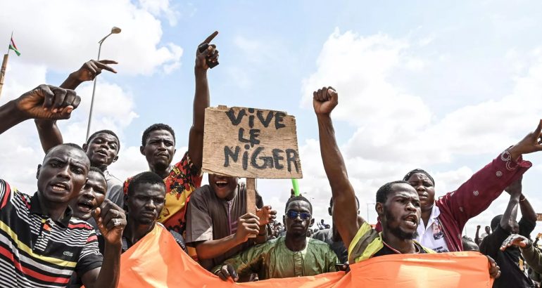 Manifestants au NIger