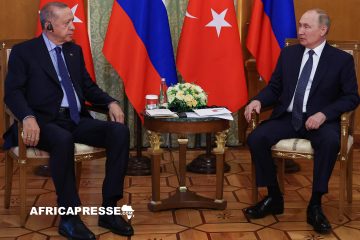 Entretien Poutine-Erdogan à Sotchi : Un focus sur l’accord céréalier et le hub énergétique