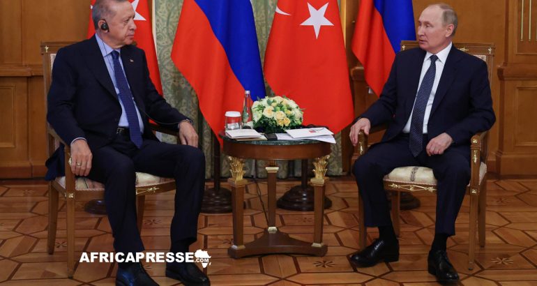 Recep Tayyip Erdogan et Vladimir Poutine